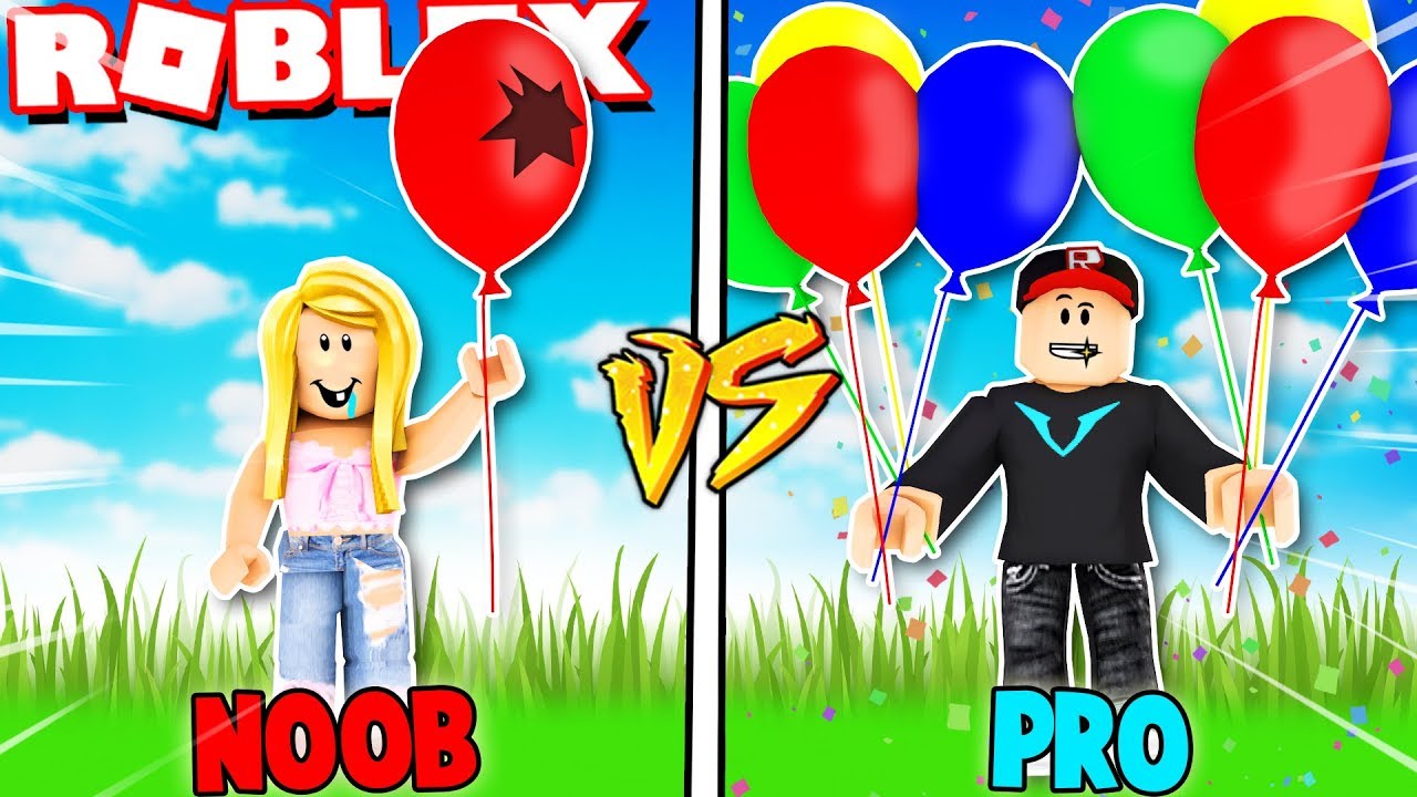 NOOB VS PRO W ROBLOX BALLOON SIMULATOR | Vito vs Bella