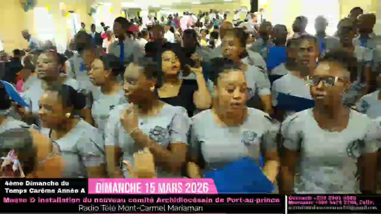Messe d'installation du Nouveau Comité Archidiocésain de P-au-P