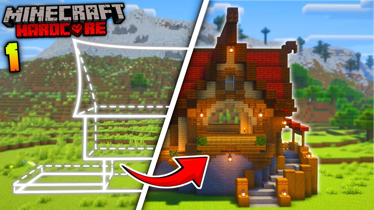 The PERFECT Start to Minecraft Hardcore