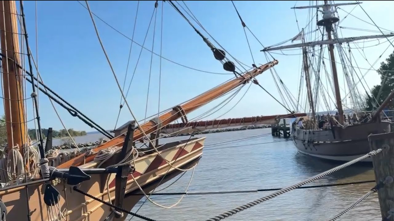 I could not step on board the ships at Jamestown Settlement