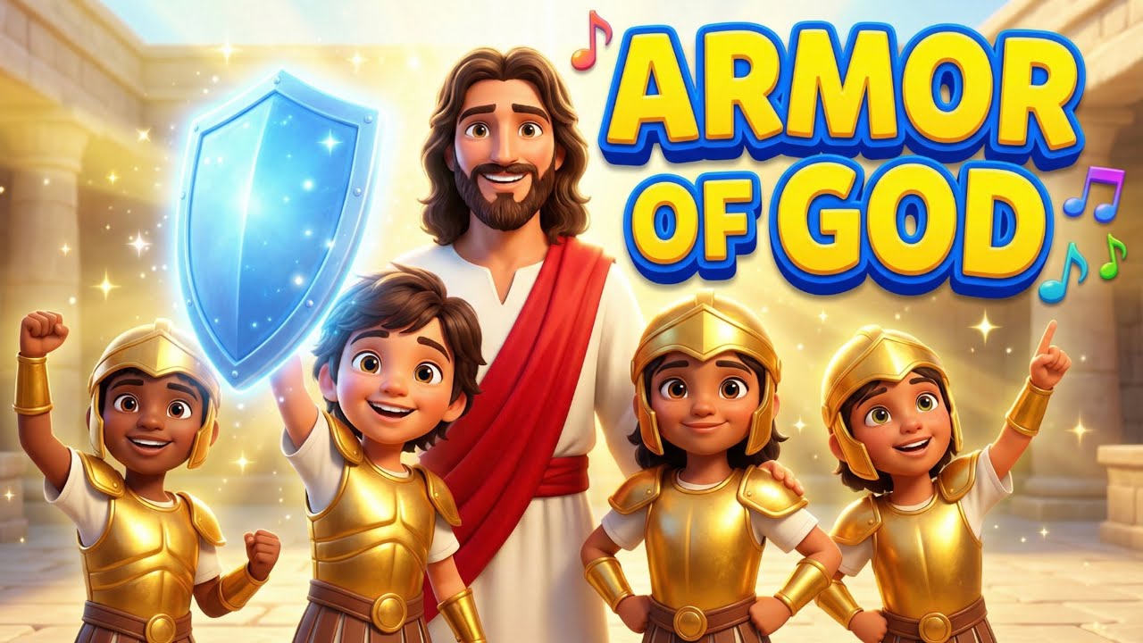 ARMOR OF GOD | Christian Song for Kids | Bible Worship Fun & Learning