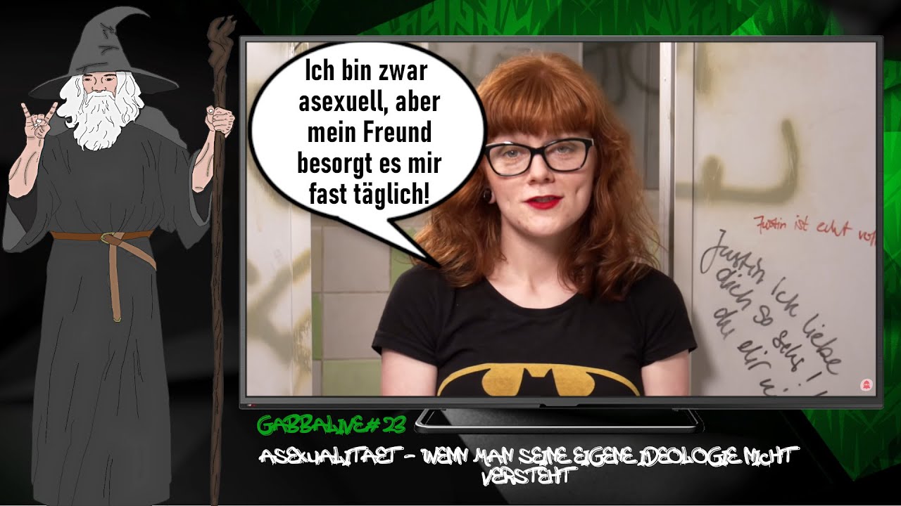 Asexuelle Frau erklärt Asexualität (auf paradoxe Art und Weise) | GabbaLive