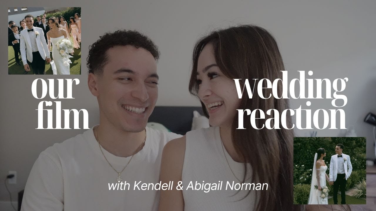 Watch our wedding film with us | Our Reaction