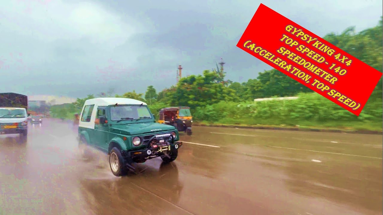 Gypsy King 4x4 Top Speed - 140 Speedometer (Acceleration, TOP SPEED) #akvlogs #gypsy #topspeed #race
