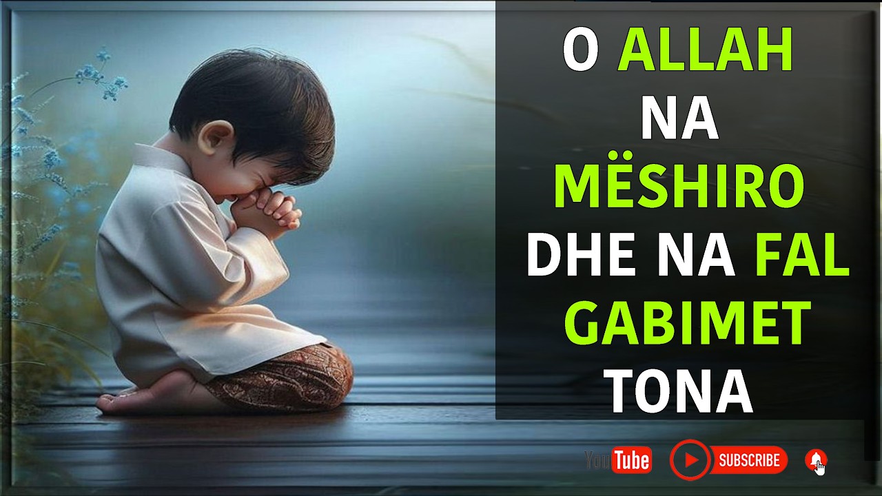O Allah ne mëshiro dhe na fal gabimet tona