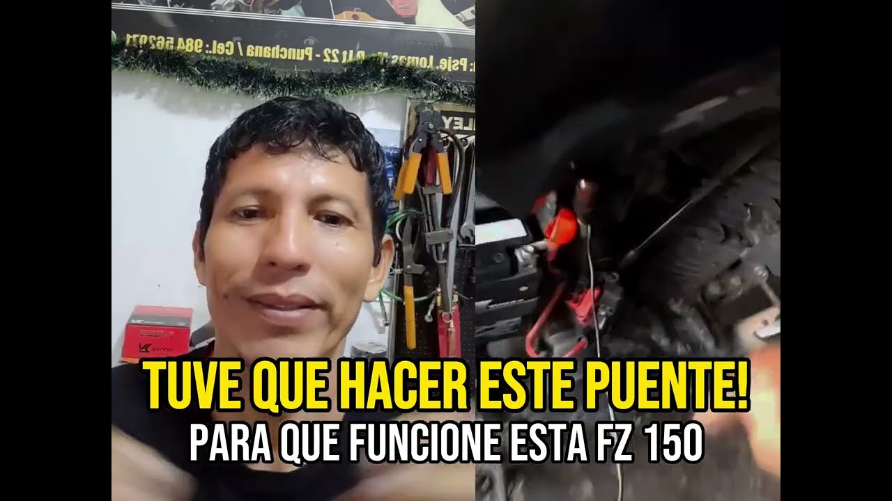 ❌️ Cómo probar el relay de arranque de una Fz yamaha