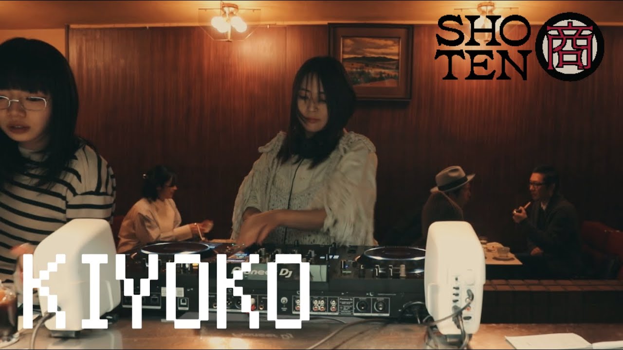 techno set in a japanese coffee house (kissaten)  l The Shoten 003 l KIYOKO