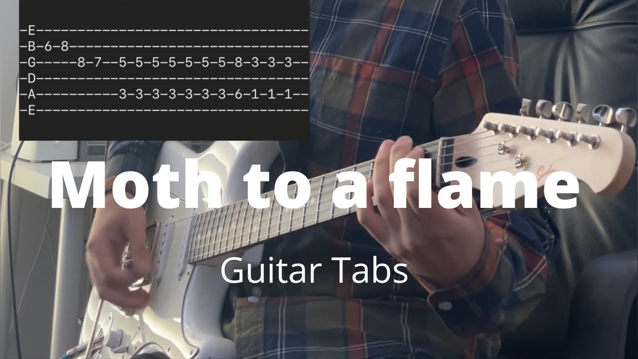 Moth to a flame by The Weeknd | Guitar Tabs