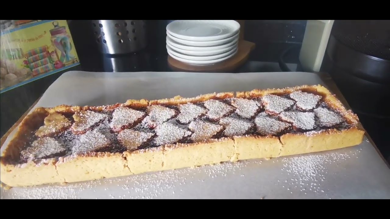 Tarte à la confiture facile à réaliser #gâteau #recettefacile #tarte تارت المربي Jam tart