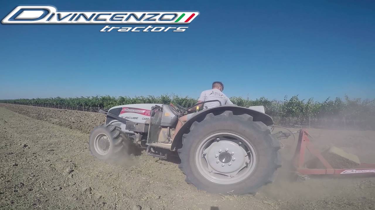 Trattore Carraro Agricube Frutteto Basso + Bivomero  - DIVINCENZO tractors