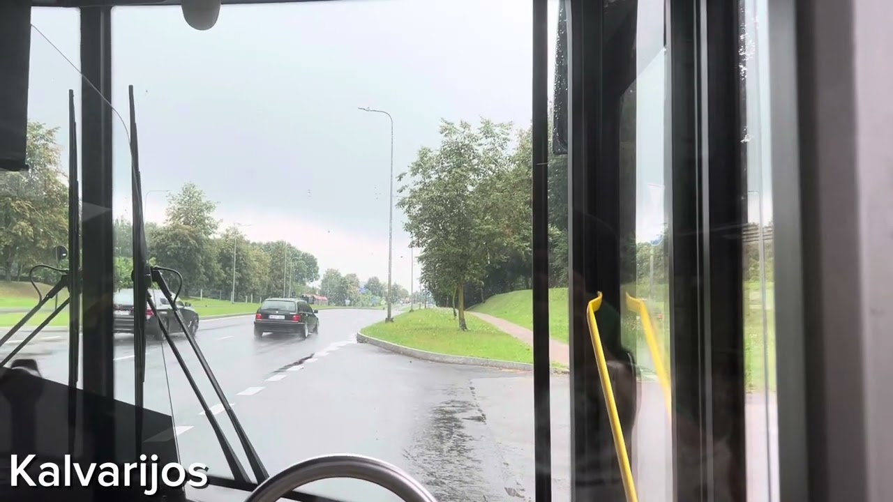 Vilniaus transportas. 1G autobusas: Santariškės - Kalvarijų g. - Stotis.