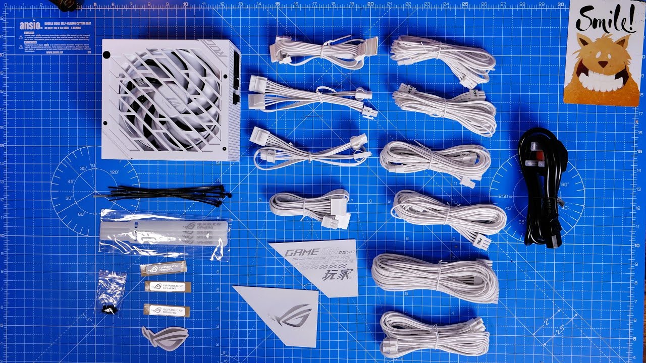 Asus Rog STRIX 850w PSU white edition ASMR