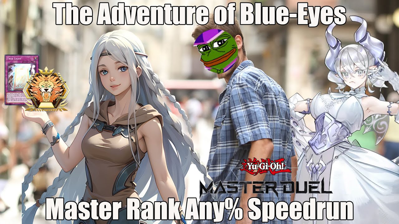 The Adventures of Blue-Eyes Master Rank Any% Speedrun Yu-Gi-Oh! Master Duel (March 2025)