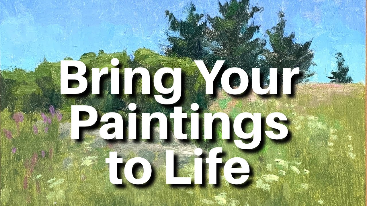 A Detailed Painting Demonstration: How to Nuance a Few Simple Shapes