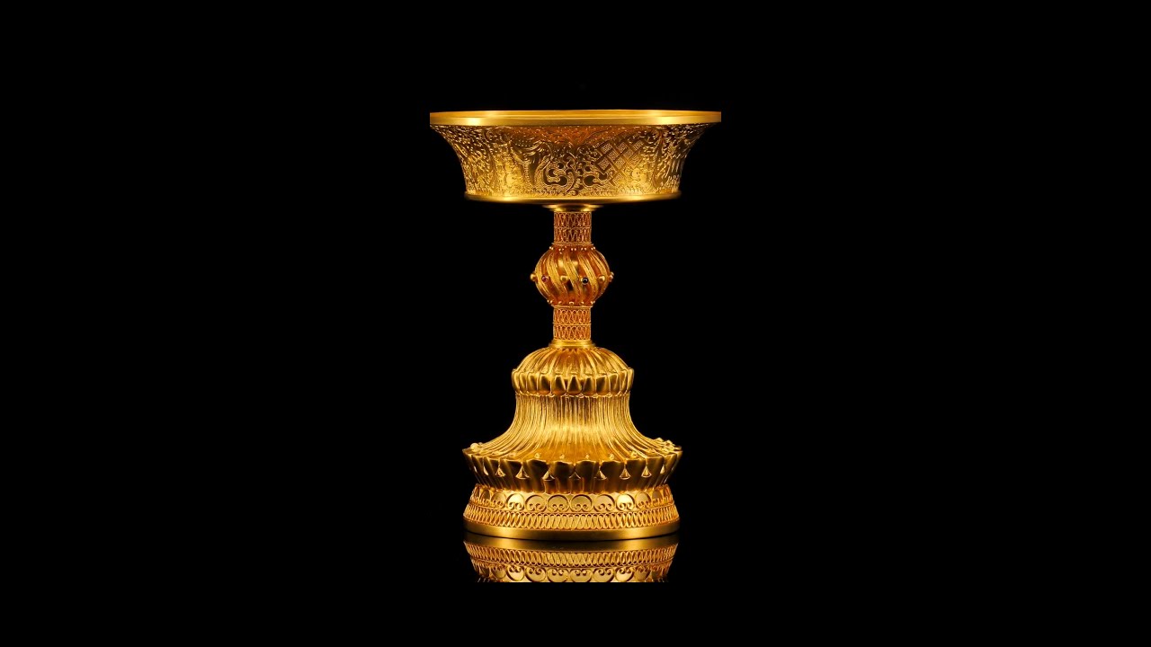 Episode 1 | How Big is a 500 Gram Golden Butter Lamp || #authentic #goldmetal #expensive