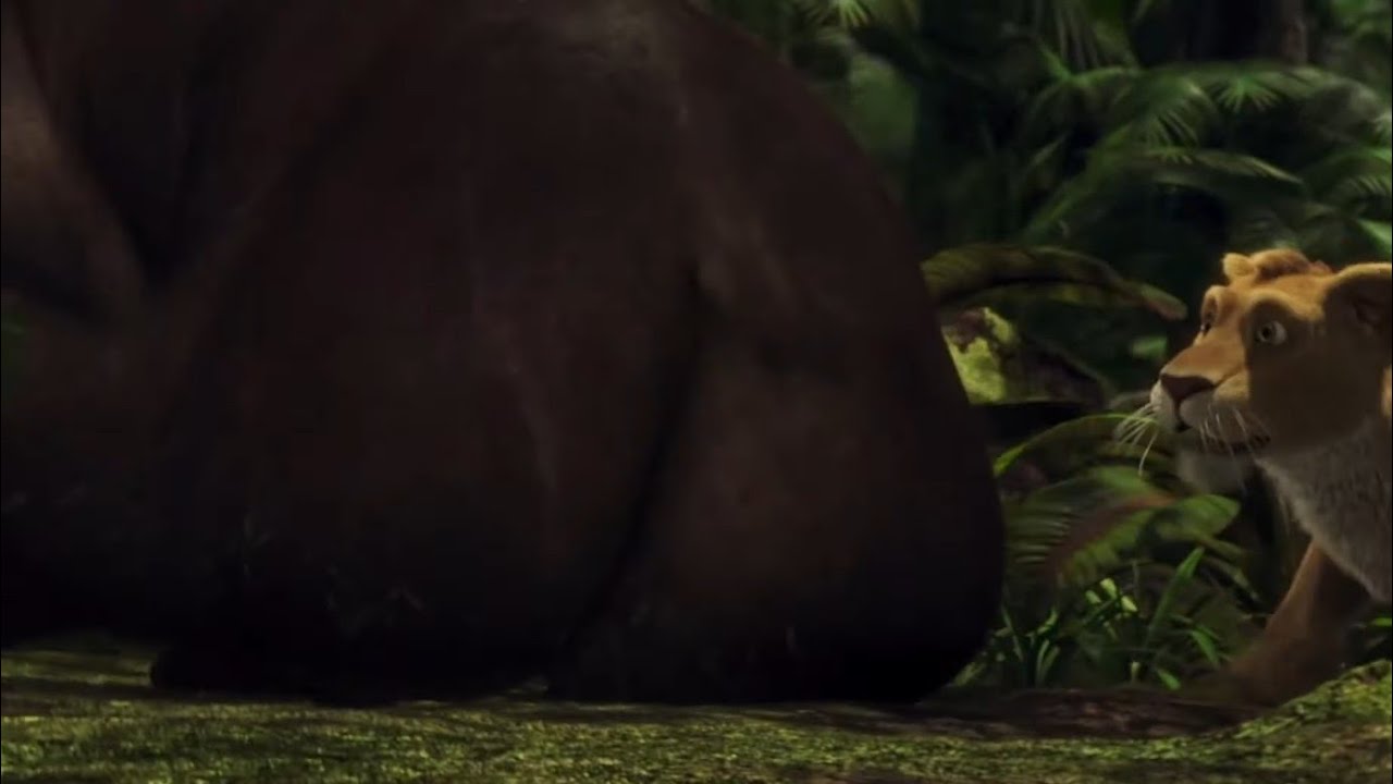 The Wild: Mama Hippo's Butt Crushing Attempts (HD)