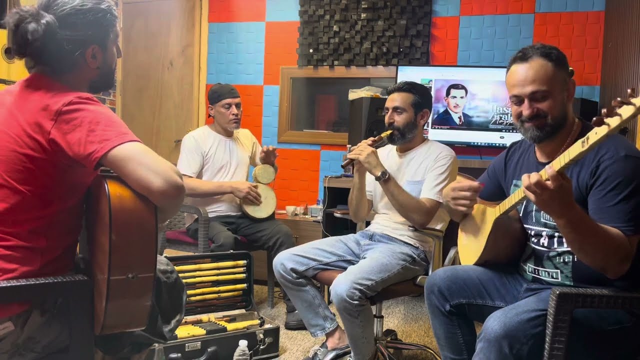Ali Shaker, With Friends in Hewler Kurdistan, 6/7/2024  علي شاكر مع الأصدقاء في هولير كردستان