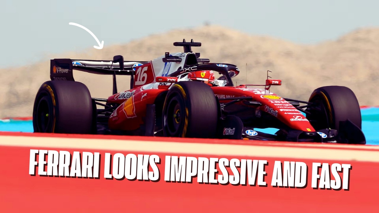Ferrari's Impressive Speed and Rear Wing, Is Mercedes the Fastest ? I F1 2026 Bahrain Tests