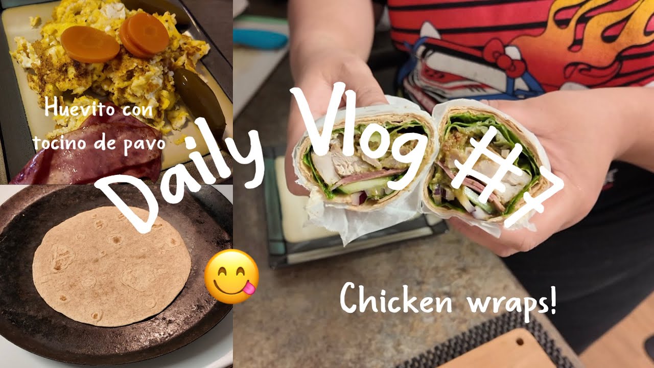 Daily vlog 7: Prep some Chicken wraps| Daily walk day 2| beautiful lakeside @susiealvarez21 