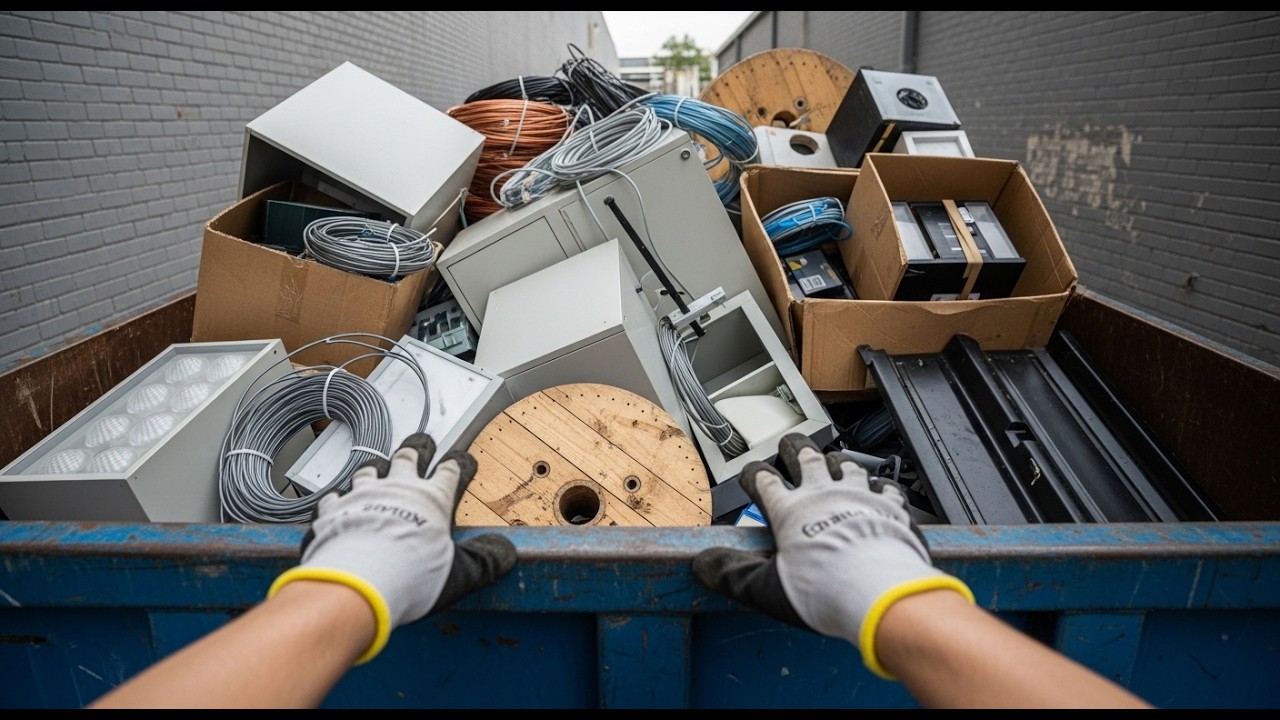 Stop Scrolling! You won't believe what's inside this dumpster!