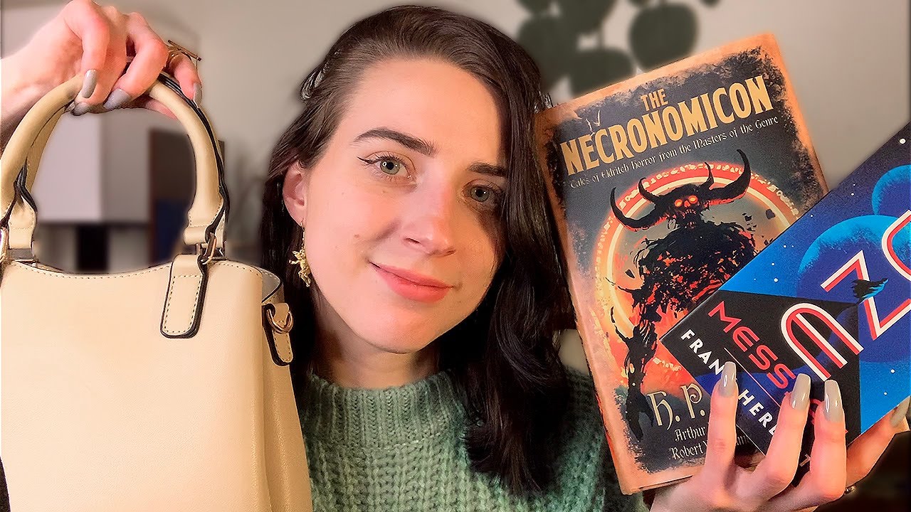 ASMR Books and Mini Haul Tapping