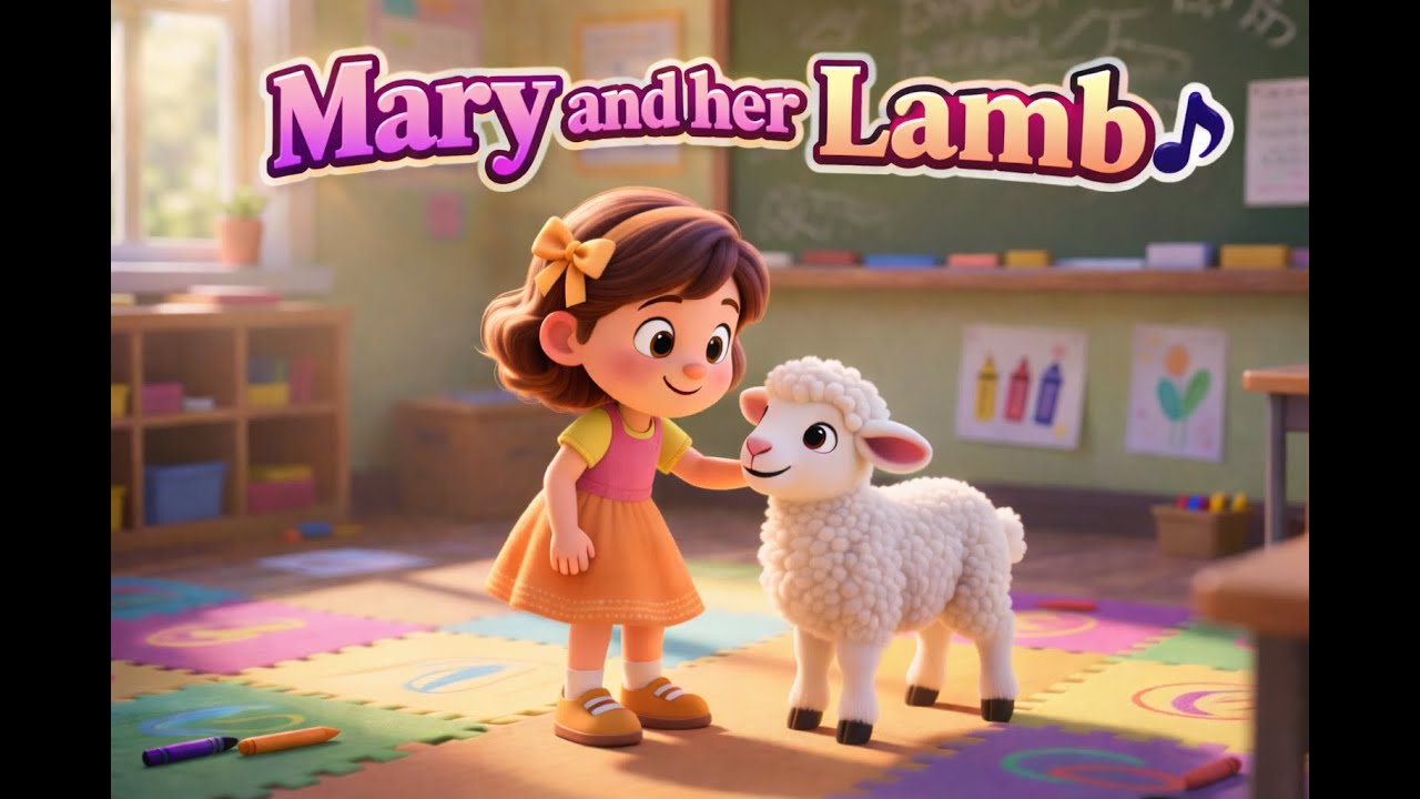 Mary and Her Lamb | @BoomBoomToonsOfficial Nursery Rhymes & Kids Songs #shorts #shortsfeed