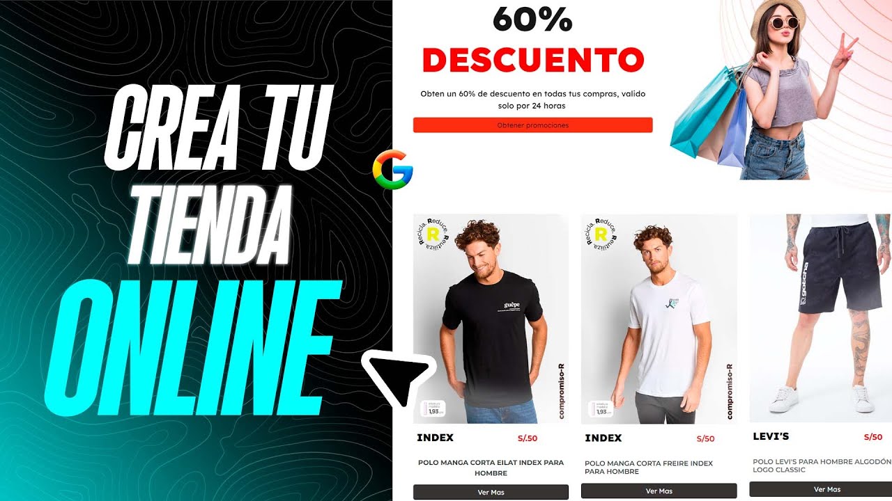 Como Crear una Tienda Online Gratis en Google Sites 2025 💰 TIENDA ONLINE EN GOOGLE SITES 2024