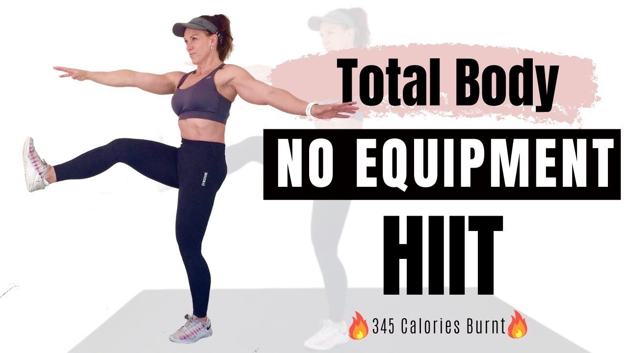 TOTAL BODY NO EQUIPMENT HIIT CIRCUIT - 40 Minute Sweat Workout