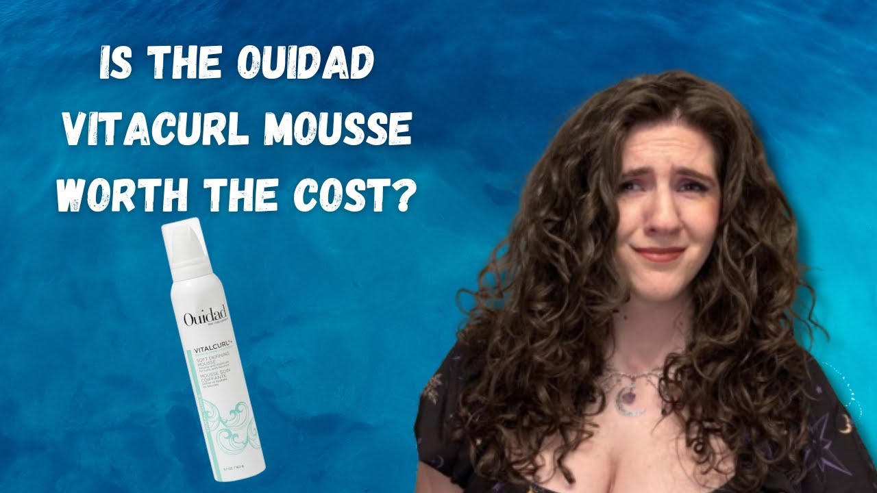 Ouidad Vitacurl Soft Defining Mousse Product Review on Wavy Curly Hair