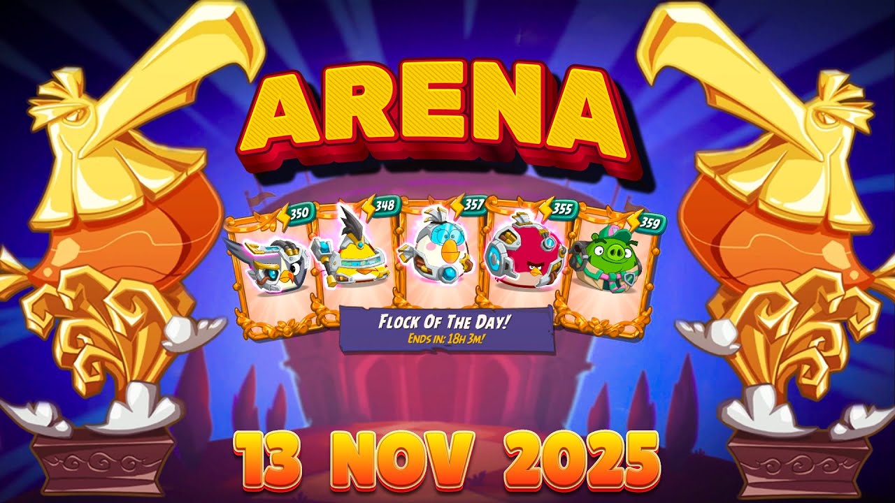 Angry Birds 2 Arena | AB2 Arena Full Streaks (13/Nov/2025)