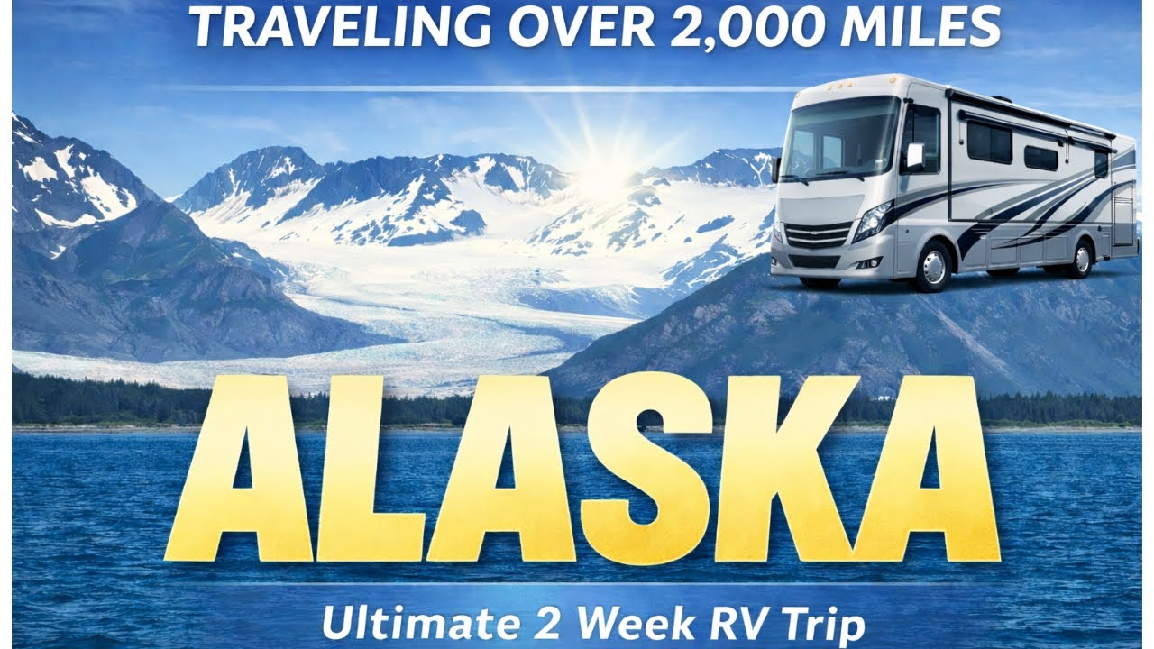 Alaska 14 Day RV Road Trip | Anchorage, Valdez, Fairbanks, Denali, Seward & Homer: Over 2,000 Miles
