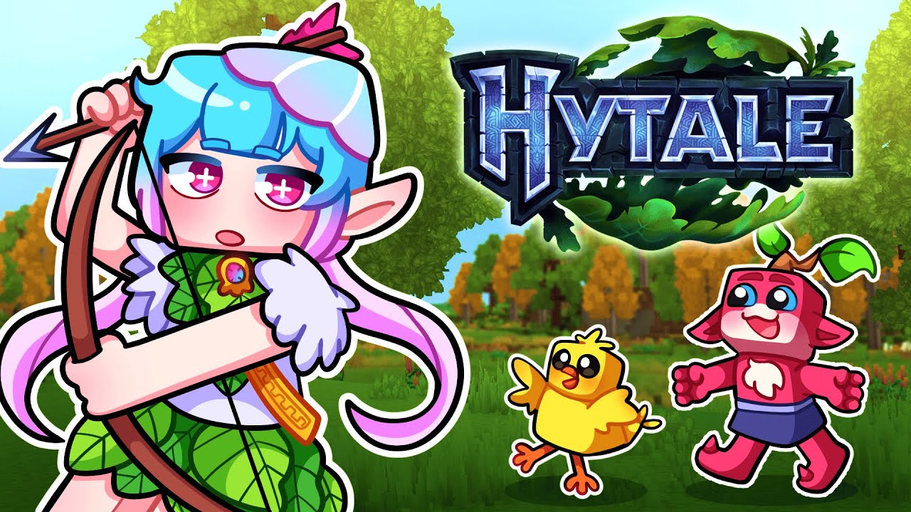 ENTREI NO MUNDO de HYTALE pra EXPLORAR pela PRIMEIRA VEZ | Hytale #1