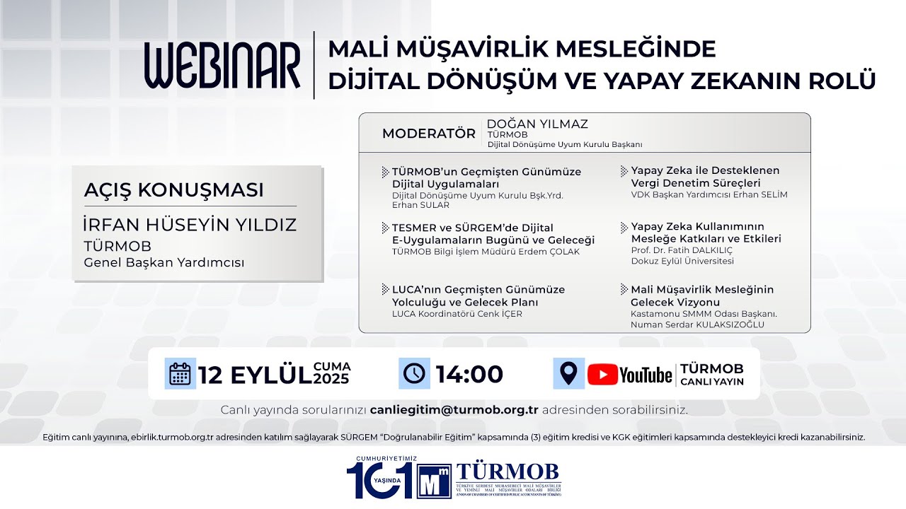 MALİ MÜŞAVİRLİK MESLEĞİNDE  DİJİTAL DÖNÜŞÜM VE YAPAY ZEKANIN ROLÜ