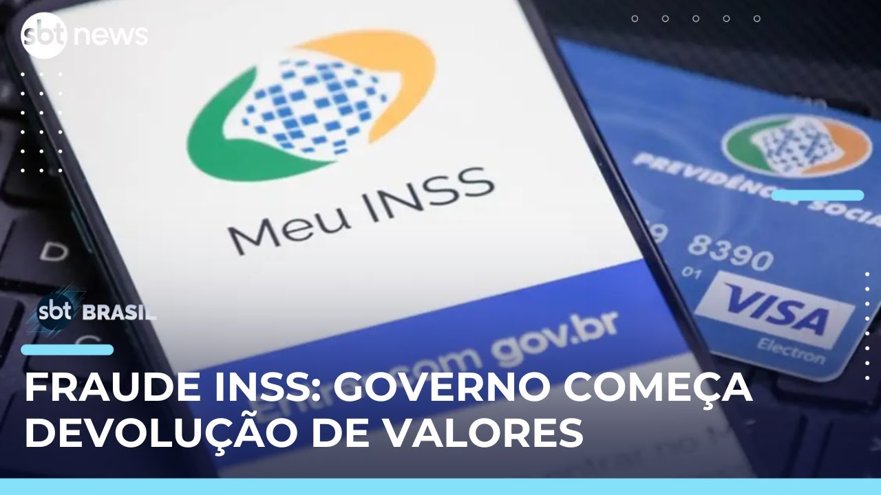 Reembolso de descontos indevidos no INSS come&ccedil;a a ser pago nesta quinta (24) | #SBTBrasil