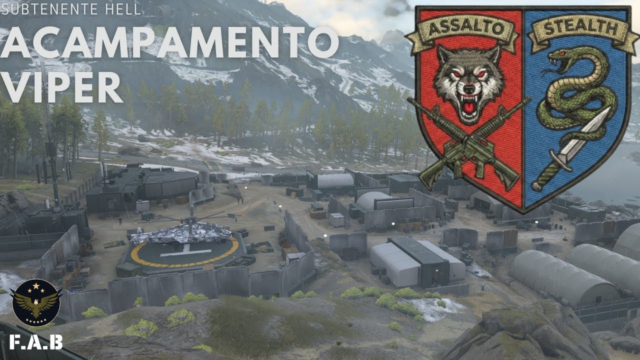 ACAMPAMENTO VIPER || Assalto ou Stealth?