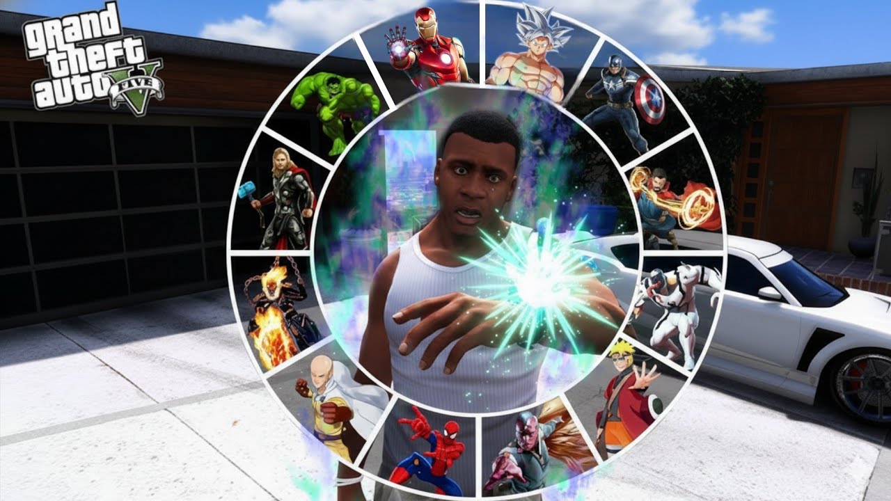 SUPERHERO ঘড়ি দিয়ে  TRANSFORM হলাম সমস্ত  SUPERHEROS - এ ! GTA 5