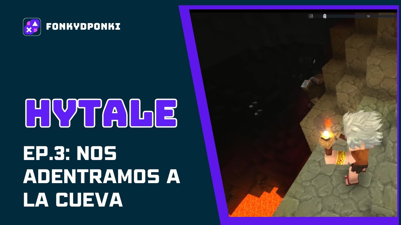 Hytale Ep 3: Nos Adentramos en la Cueva
