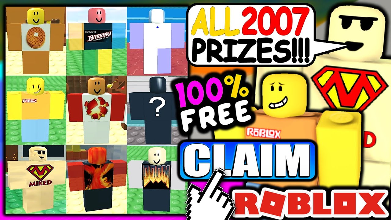 The FIRST EVER Roblox Event PRIZES Have ALL BEEN FOUND! FINALLY!