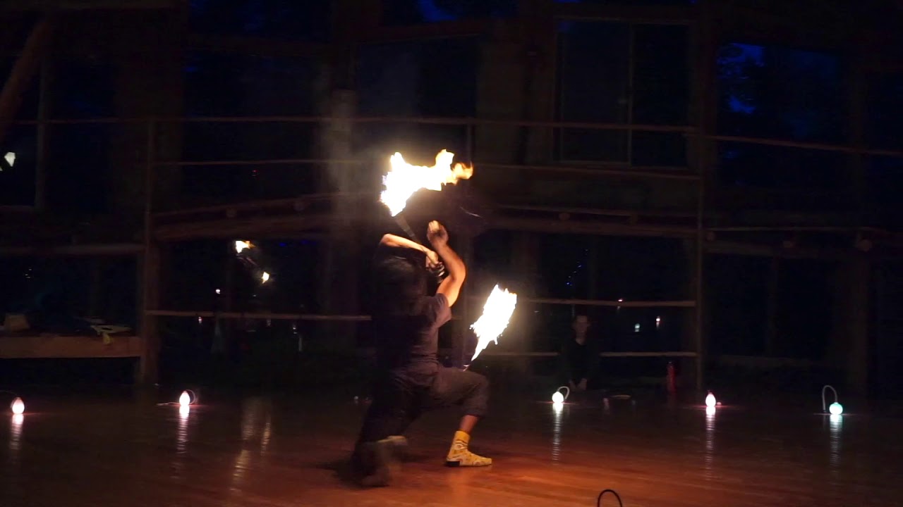 Ty's Fire Dance at Leviathan
