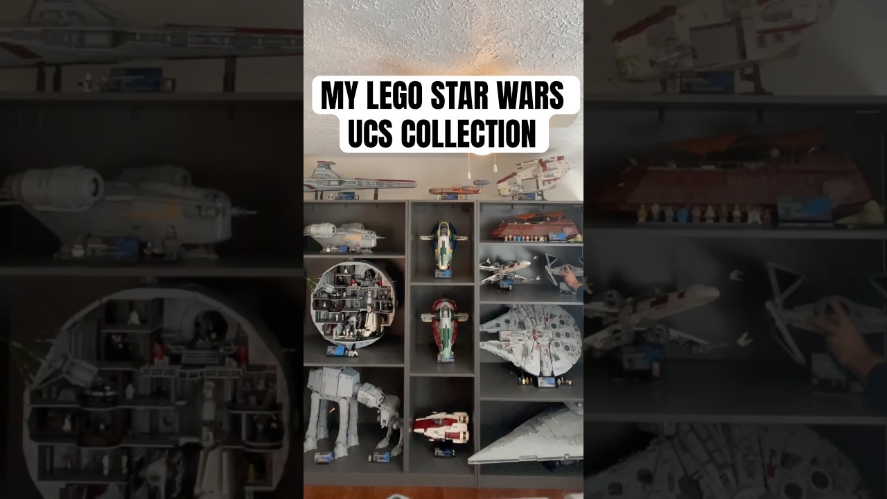 My Lego Star Wars UCS collection! #lego #legostarwars #ytshorts #starwars