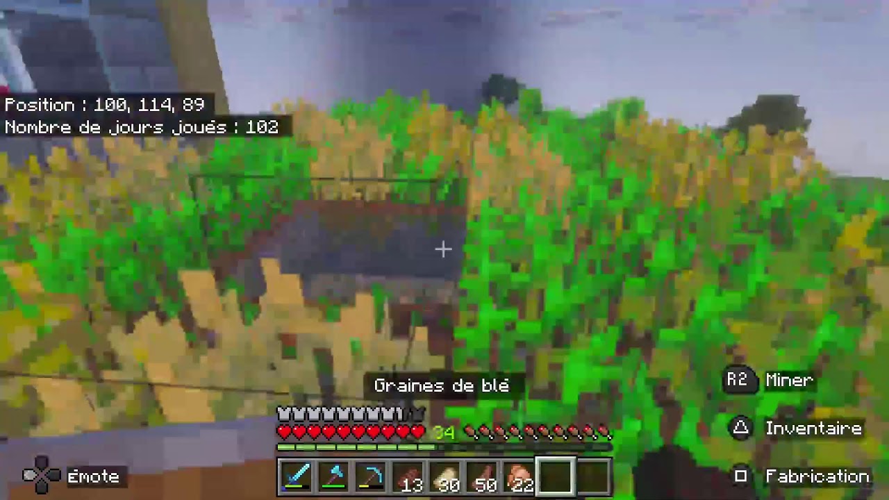 Live Minecraft debut de mon aventure #31