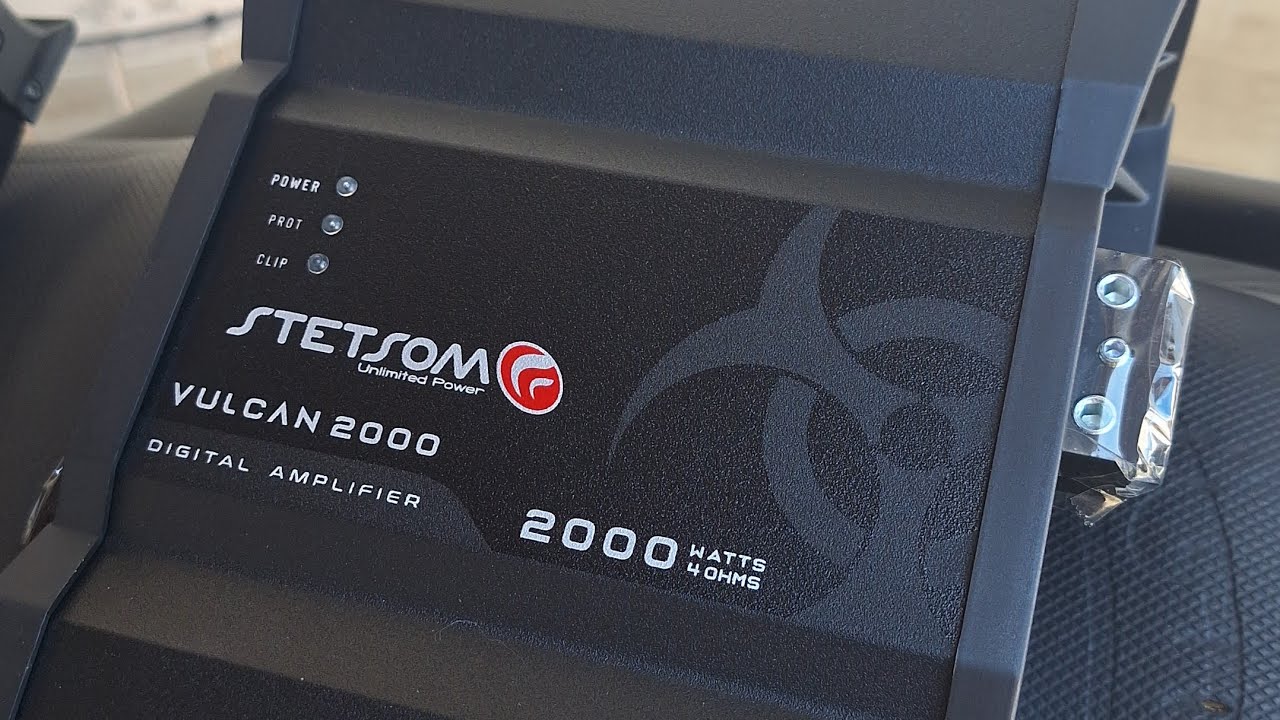 Primeiro Teste do  Stetsom Vulcan 2000 na caixa bob.