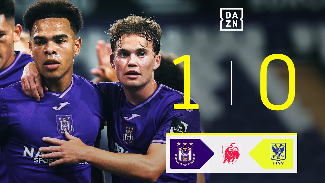 Mario Stroeykens fait chuter le STVV en fin de partie ! 🙌🟣 | RSC Anderlecht 1-0 STVV | Moment forts