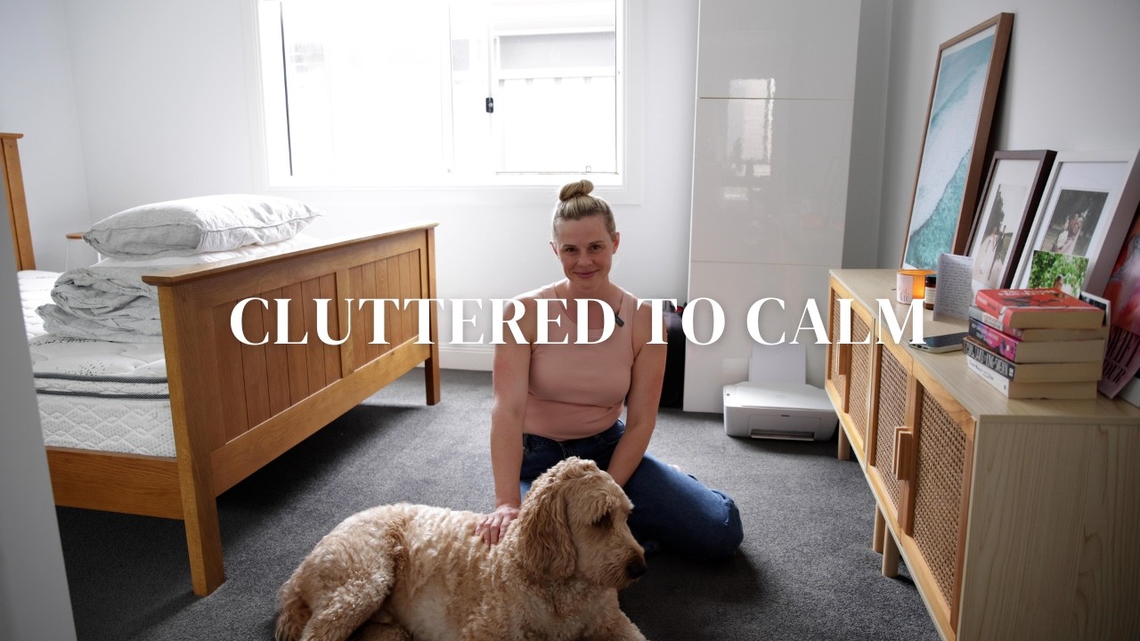Decluttering My Spare Bedroom 🧼 Calm Cleaning Vlog