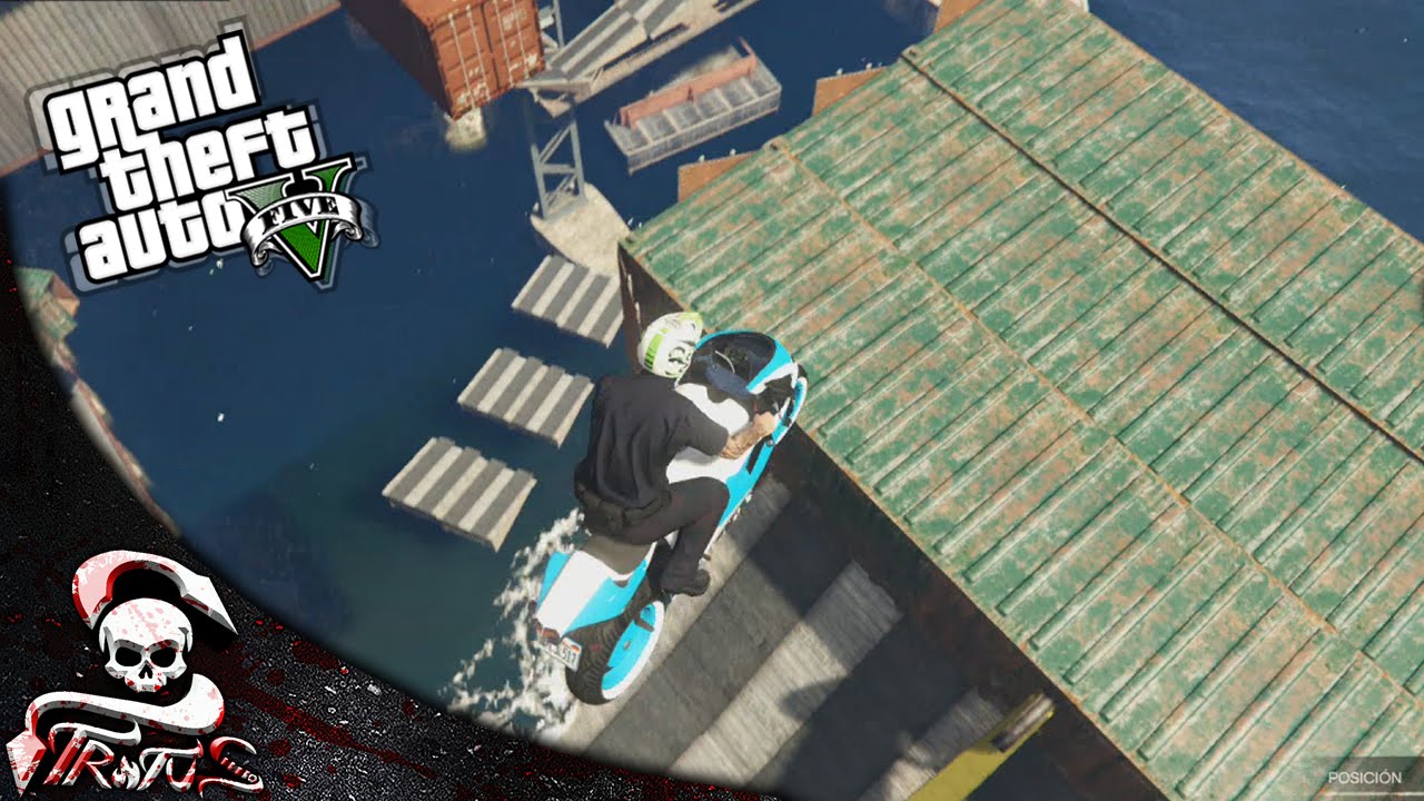 GTA 5 | PARKOUREO GUAPISIMO!! - GTA V CARRERA DE LA MUERTE #366 | XxStratusxX