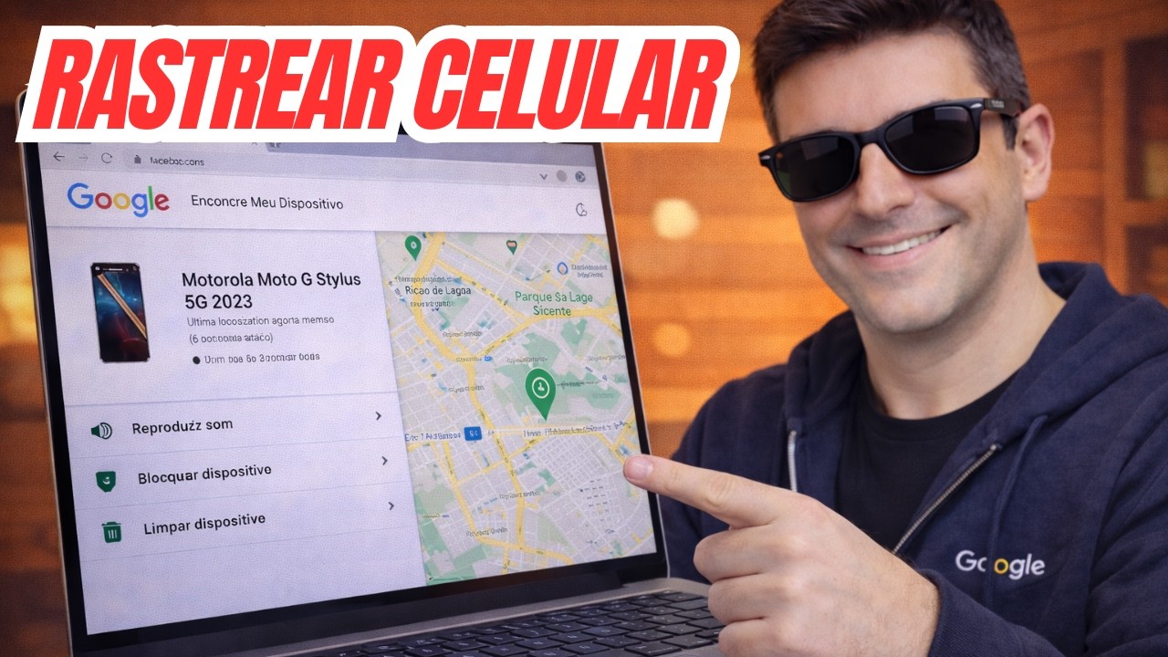 COMO RASTREAR CELULAR PELO E-MAIL DO GOOGLE 💻📍