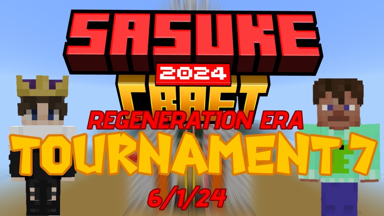 SASUKE Craft (Minecraft Ninja Warrior) Tournament 7