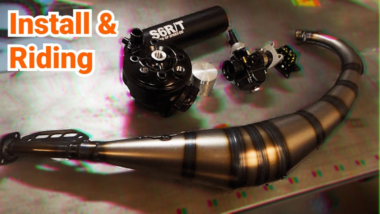 80cc kit voor AM6 brommers