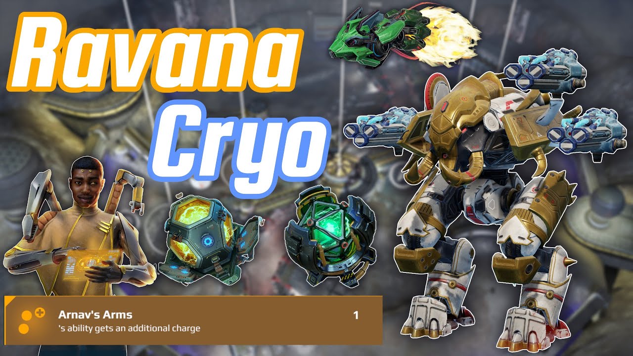 Ivory Ravana - Cryo w/ Chongue | War Robots