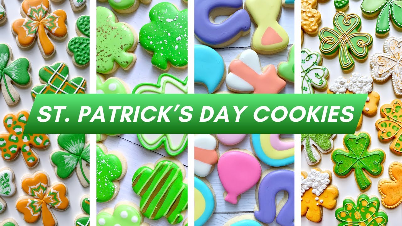 ☘️ ALL of the St. Patrick's Day Cookie Decorating Inspiration ☘️